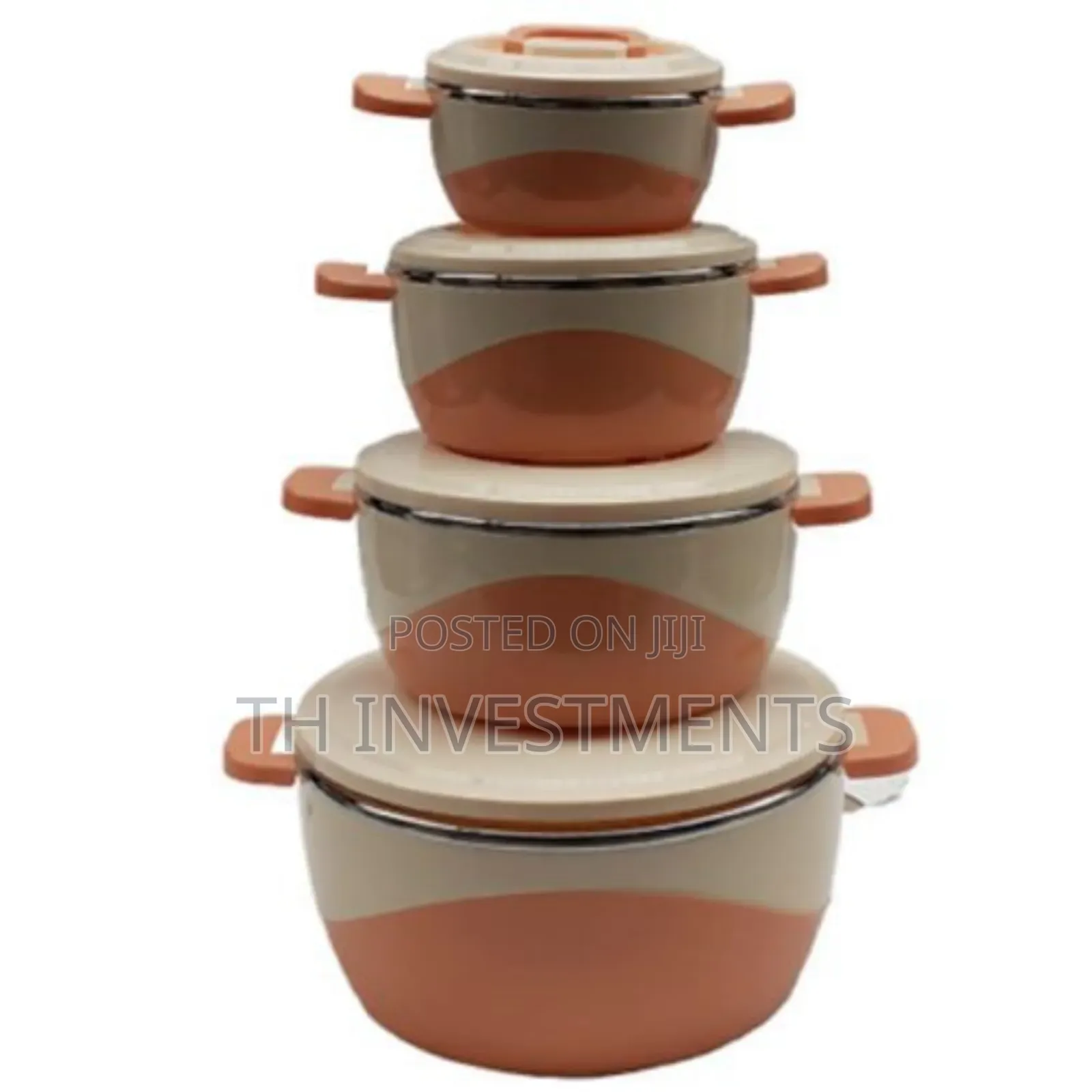 4 Pieces Insulated Hot Pot Dishes Food Container Casseroles