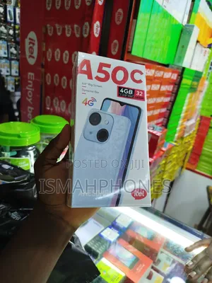 New Itel A50C 32 GB Black