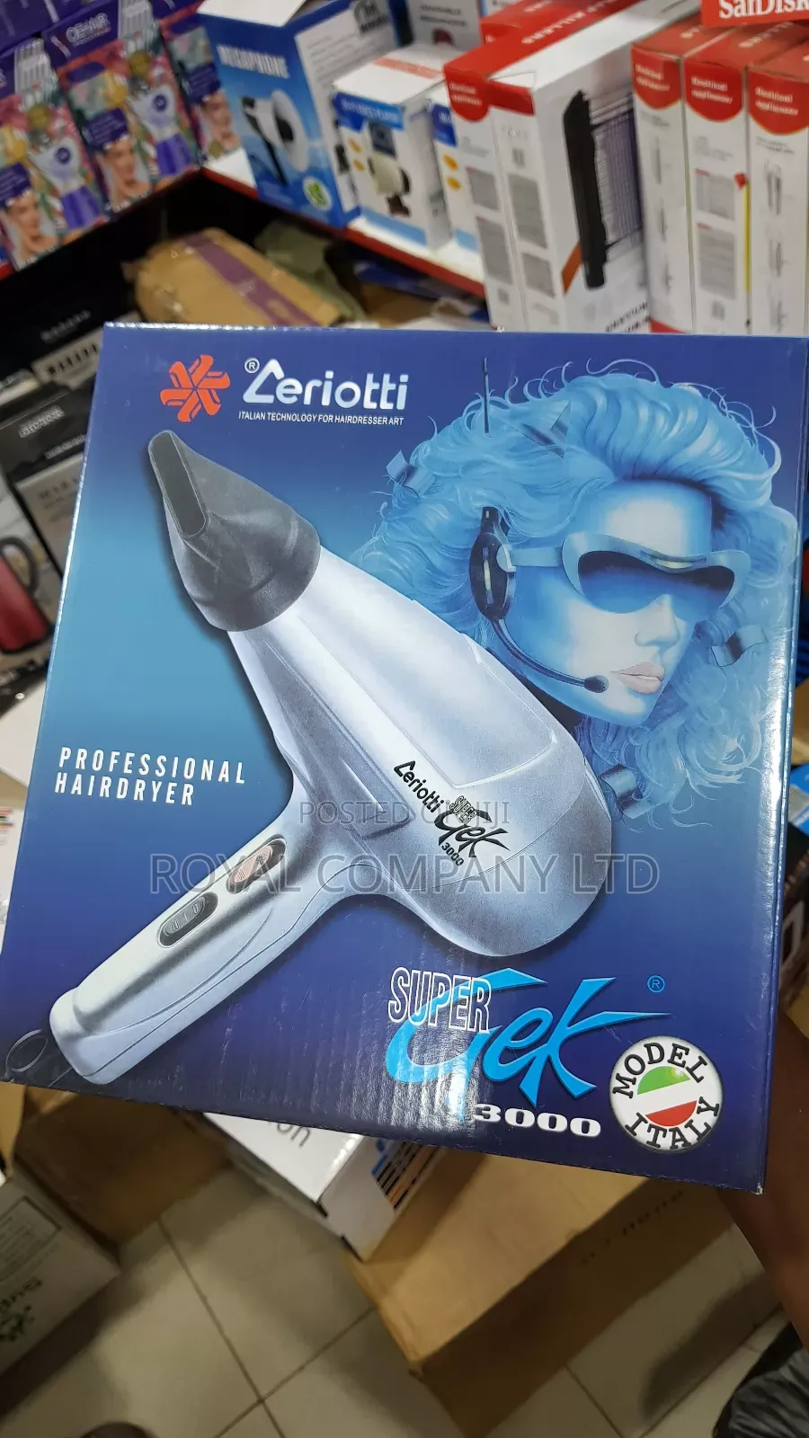 Hair Dryer Zeriotti Professional Hair Dryer