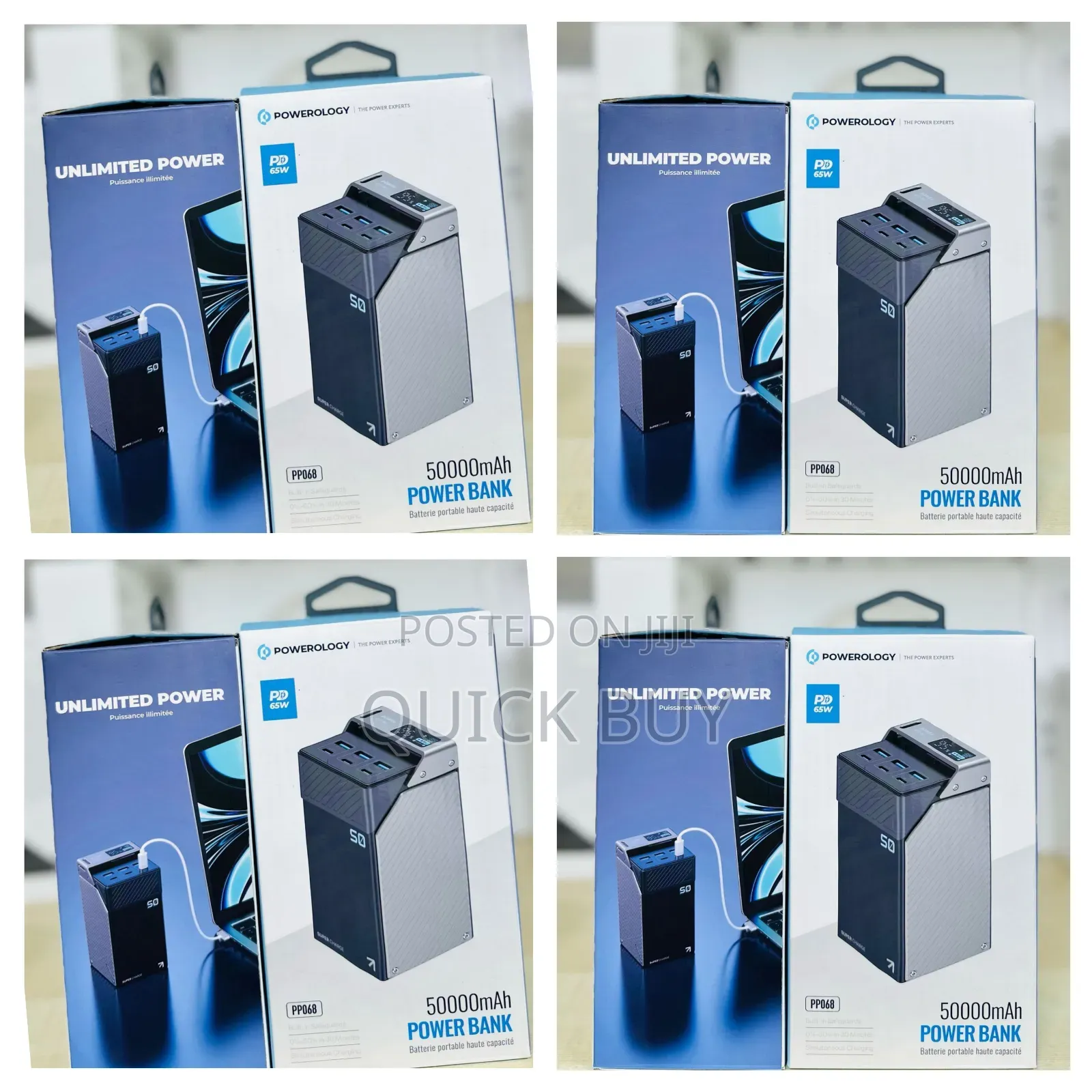 65w 3xpd Type-C 50000mah Power Bank