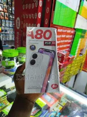 New Itel A80 128 GB Black