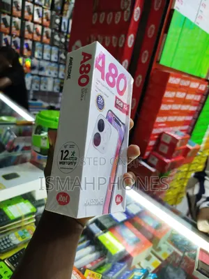 New Itel A80 128 GB Black