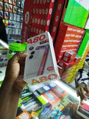 New Itel A80 128 GB Black