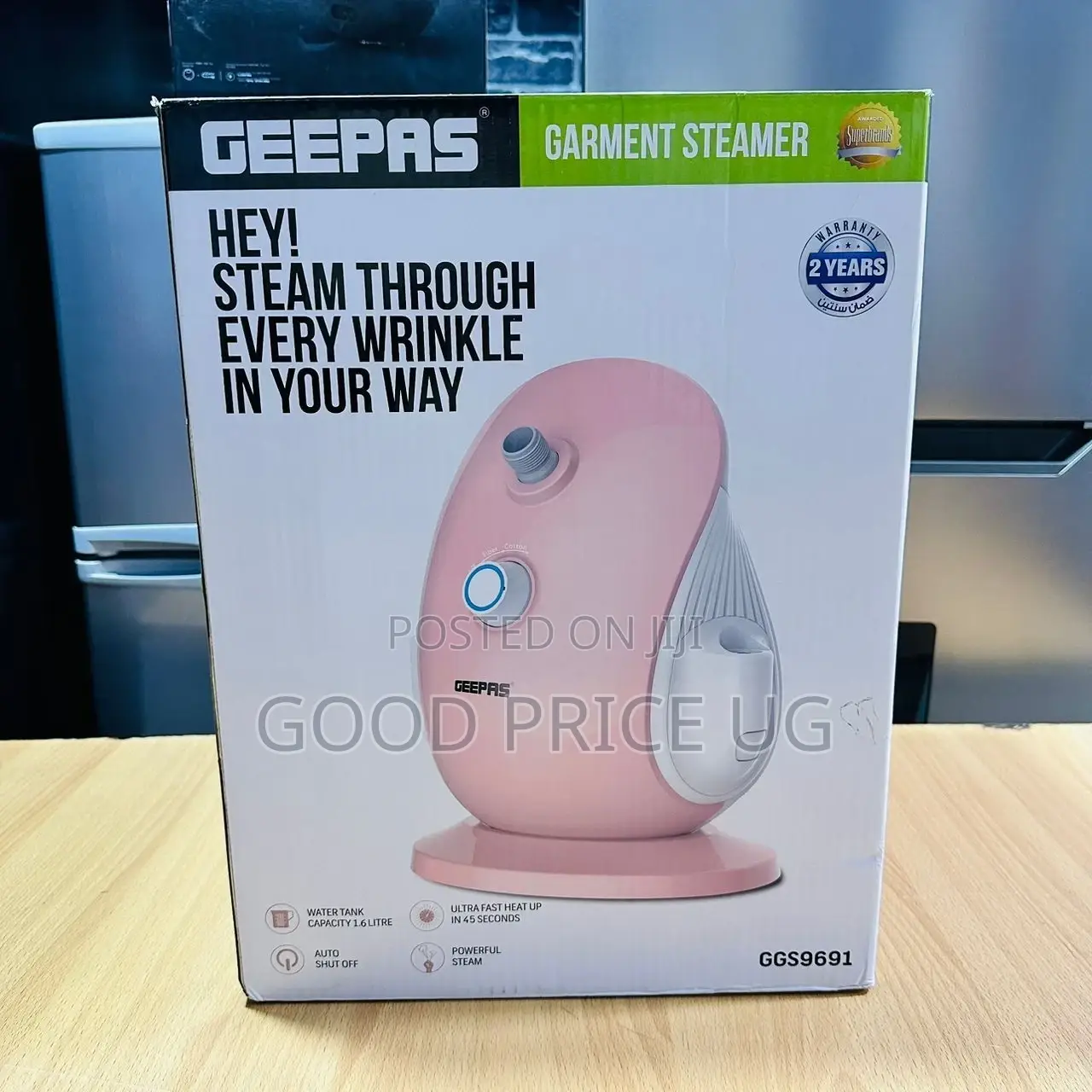 Geepas Garment Steamer 1.6l