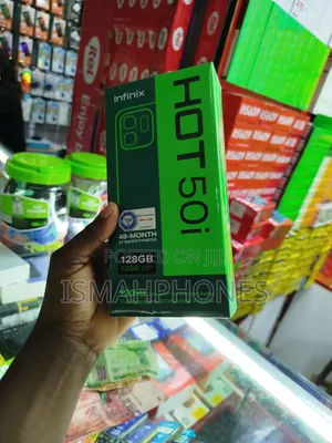 New Infinix Hot 50i 128 GB Black