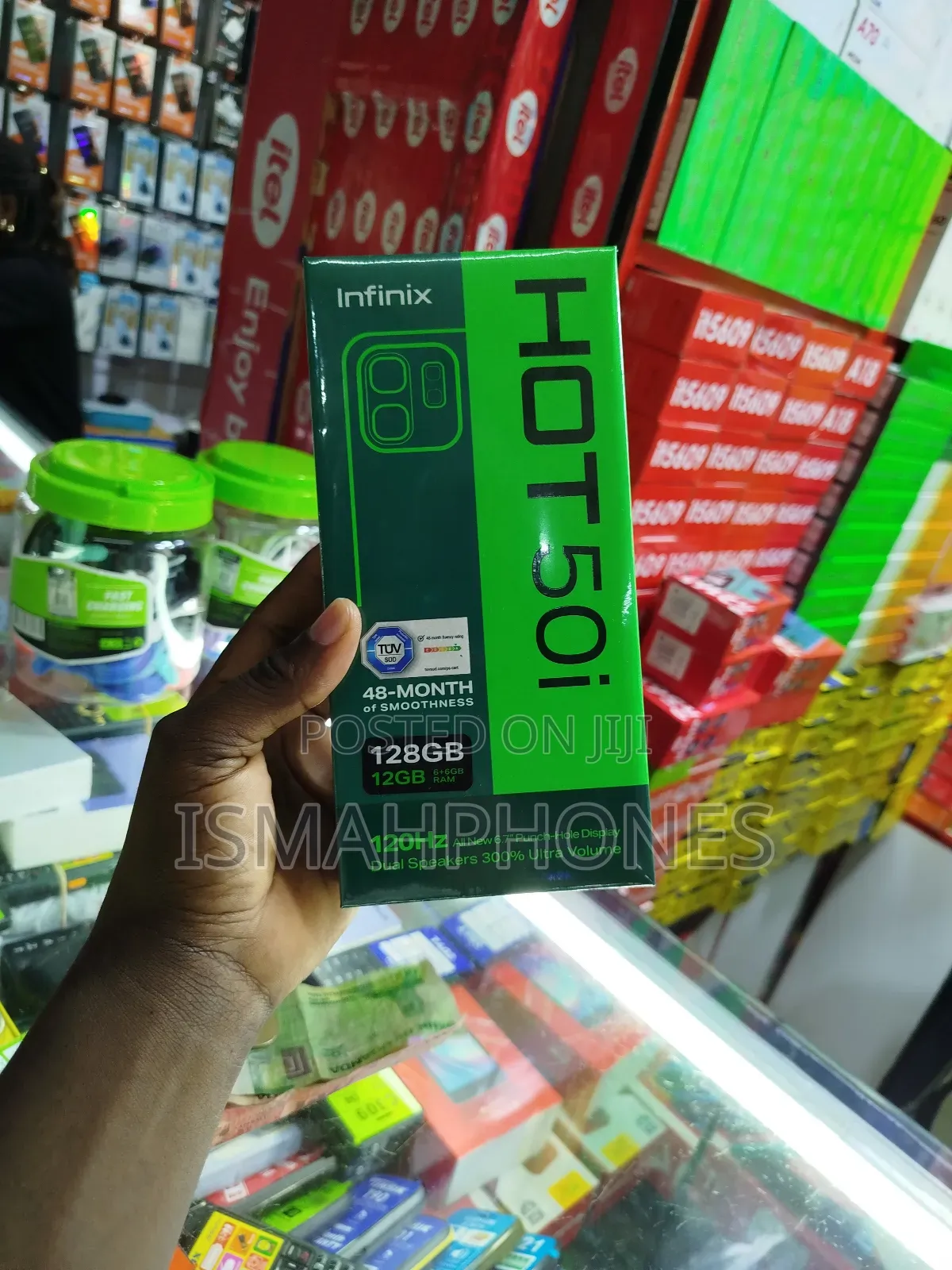 New Infinix Hot 50i 128 GB Black