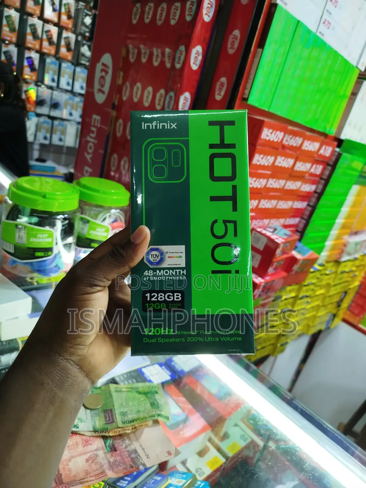 New Infinix Hot 50i 128 GB Black