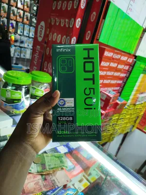 New Infinix Hot 50i 128 GB Black