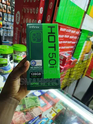 New Infinix Hot 50i 128 GB Black