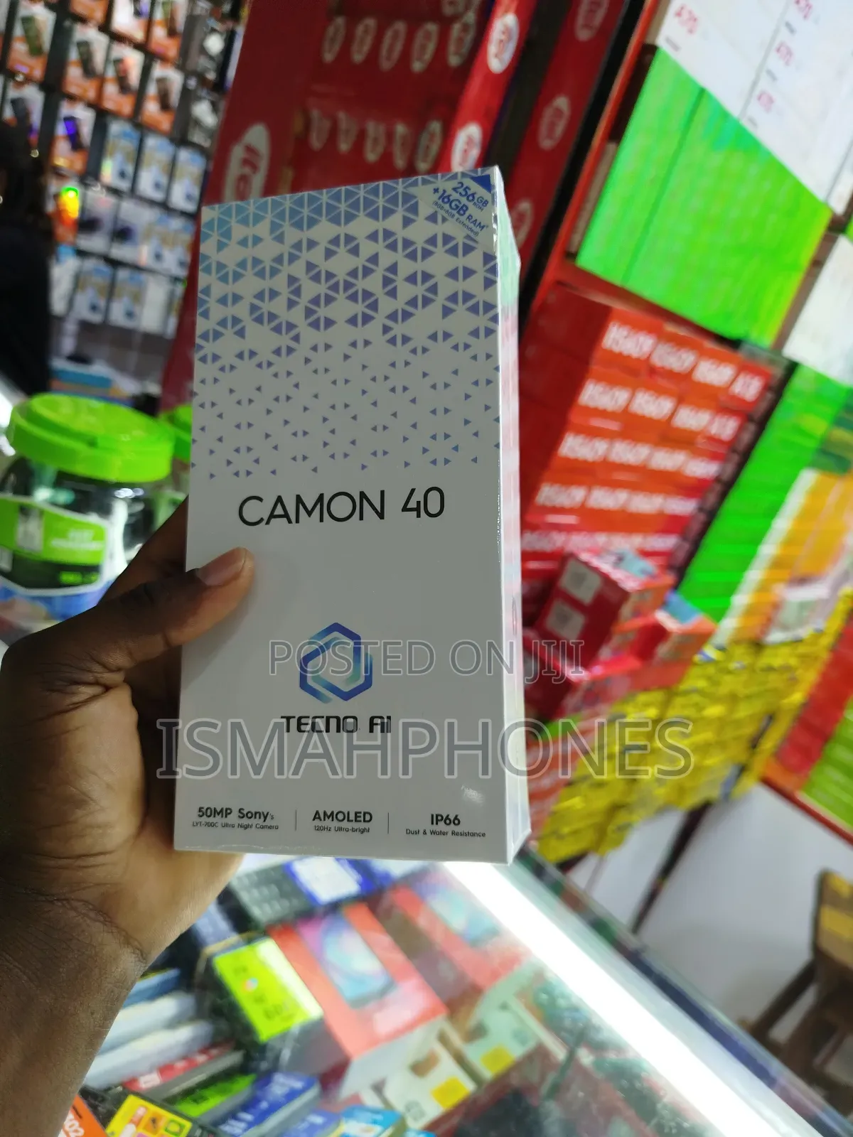 New Tecno Camon 40 256 GB Black