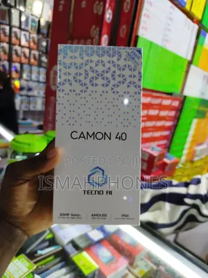 New Tecno Camon 40 256 GB Black