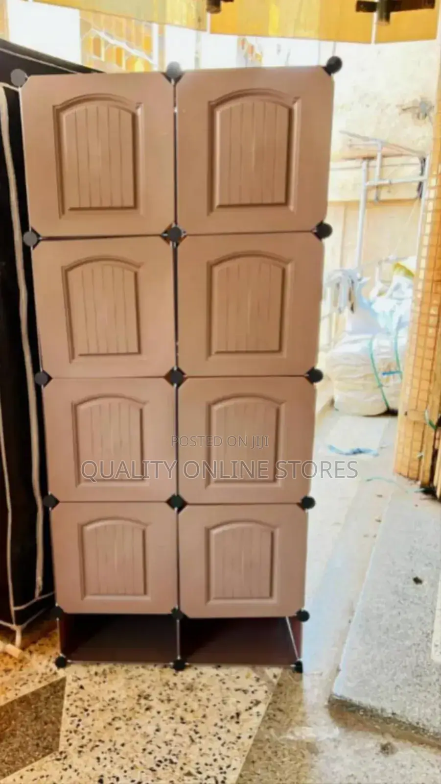 Plastic Clothes Wardrobe