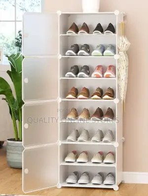 Single Plastic Shoe Wardrobe