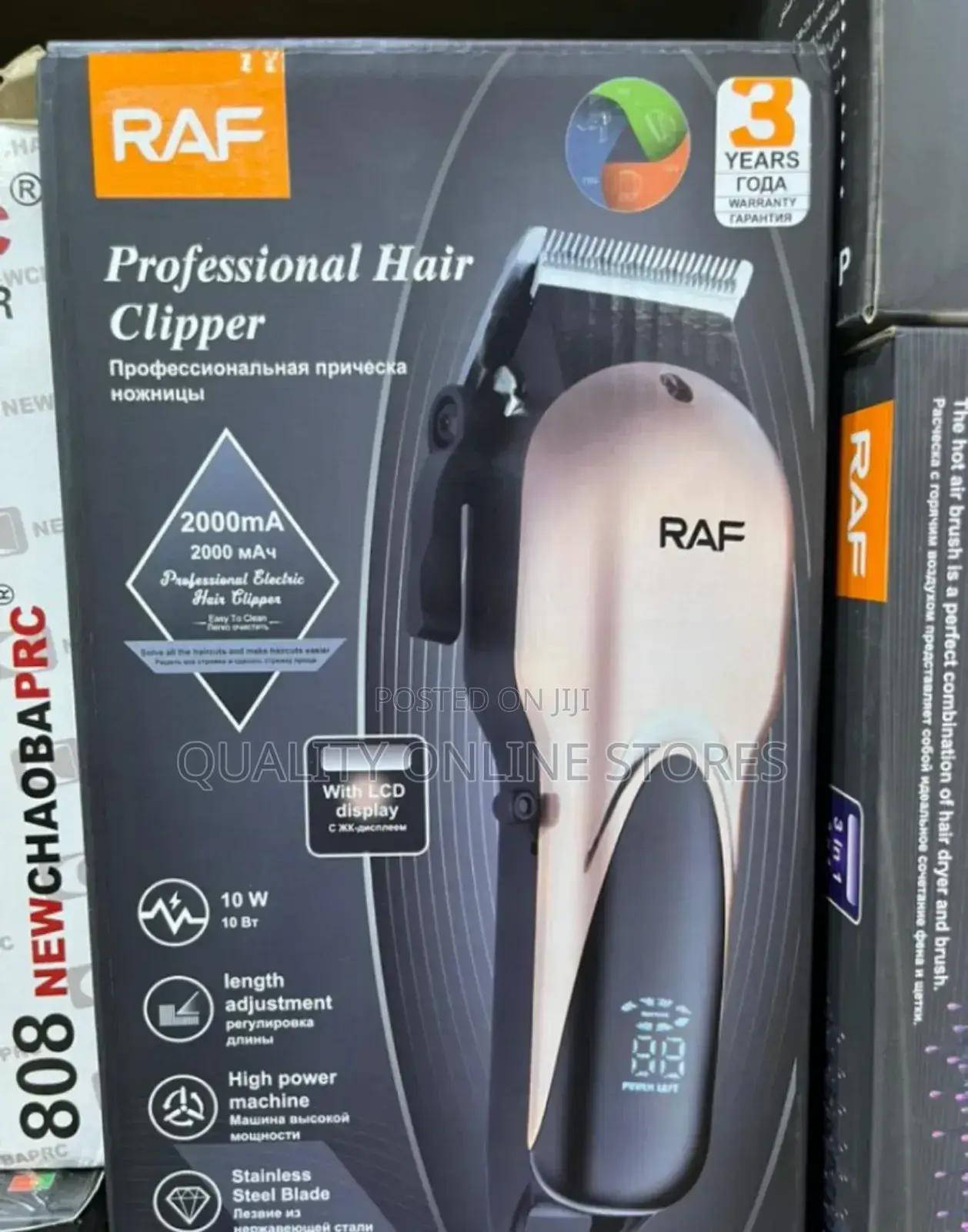 Raf Rechargeable Hair Clipper