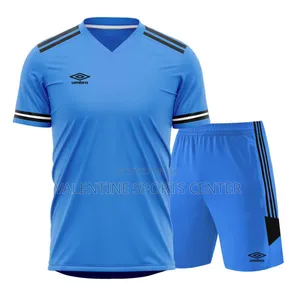 Blue Colors With Black Colour Umbro Jersey