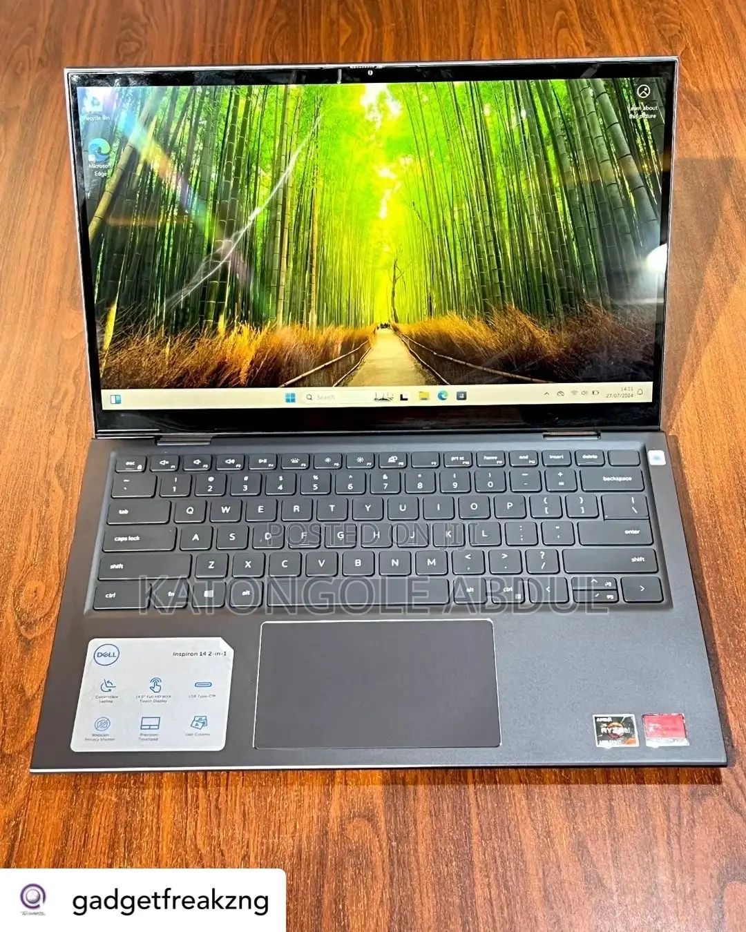 New Laptop Dell Inspiron 14 7000 16GB AMD Ryzen 5 SSD 500GB