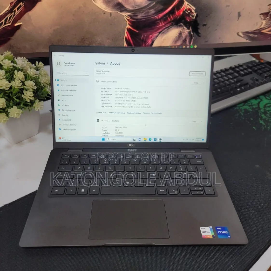 New Laptop Lenovo Yoga 7i 16GB Intel Core Ultra 7 SSD 1T