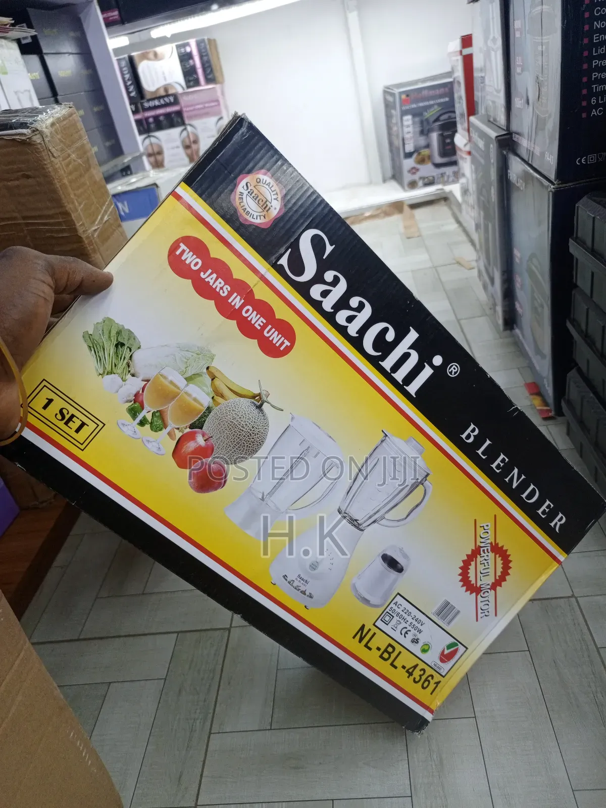 Saachi 3-in-1 Blender, Model Nl-Bl-4361