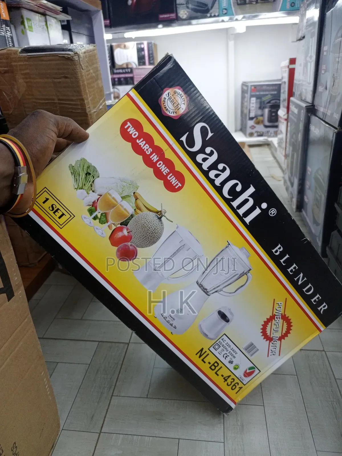 Saachi 3-in-1 Blender, Model Nl-Bl-4361