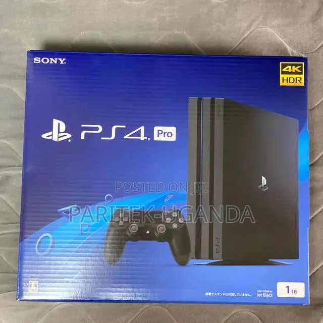 Ps4 Playstation 4 Pro Jet Black 1tb