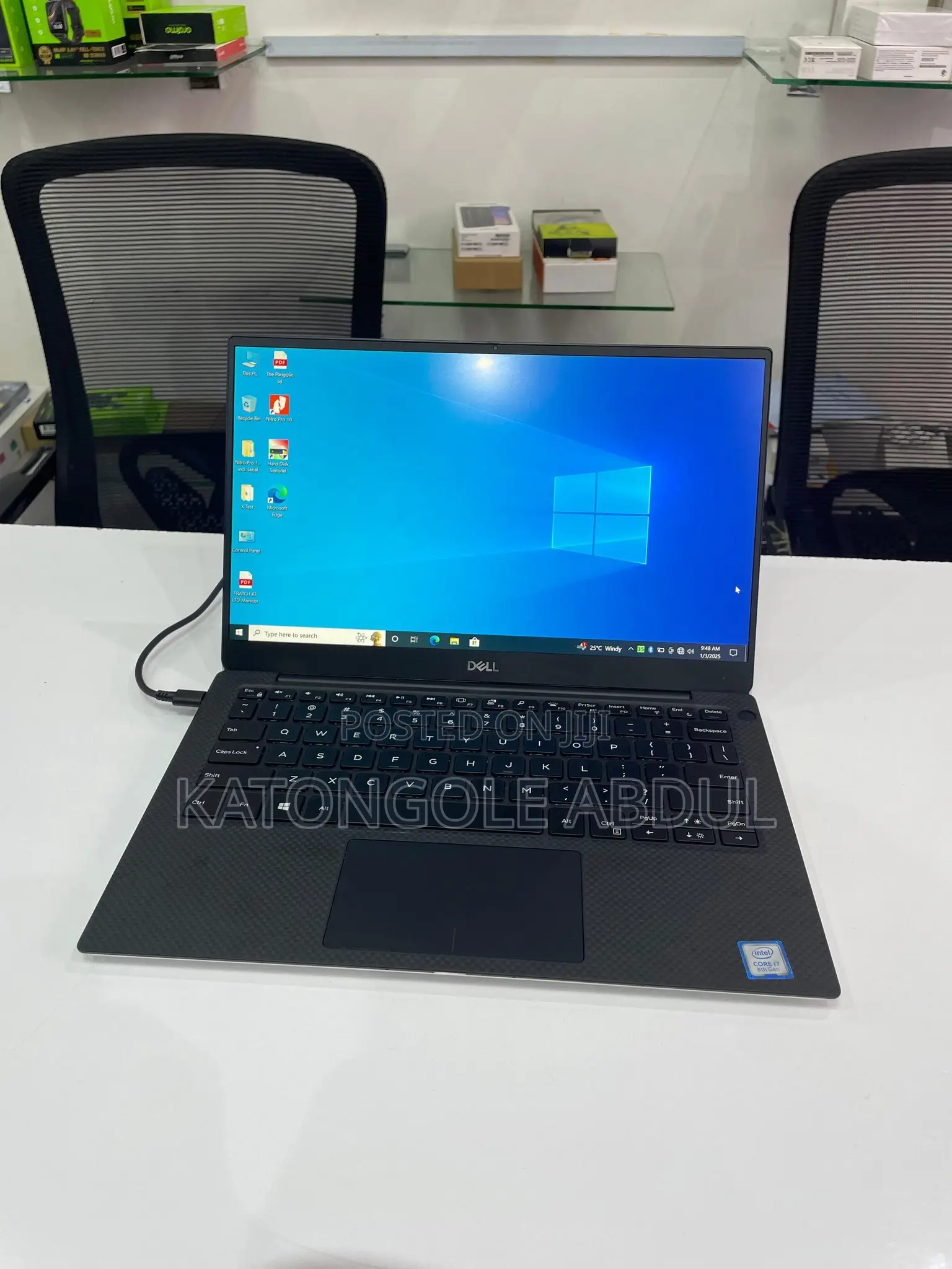 New Laptop Dell XPS 13 9370 16GB Intel Core I7 SSD 500GB