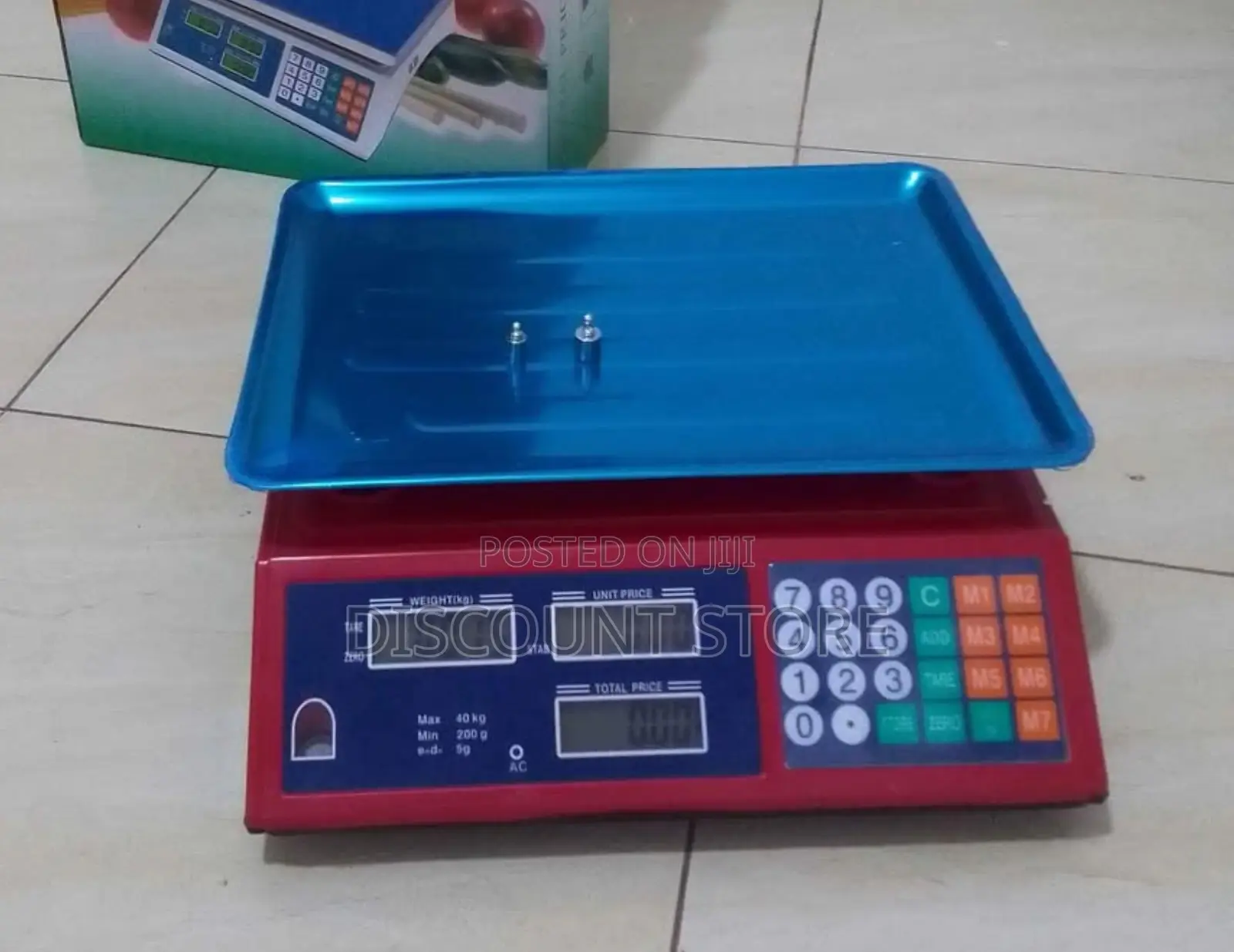 Tabletop Commercial Weighing Scale 30kg Commercial Scales