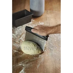 Stainless Steel Dough Cutter Scraper, Color May Vary 
