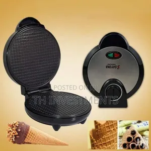 Sayona Electric Waffle, Ice Cream Cone Maker Machine, 