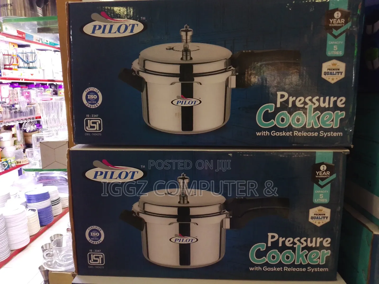 Pilot 5 Litres Pressure Cooker