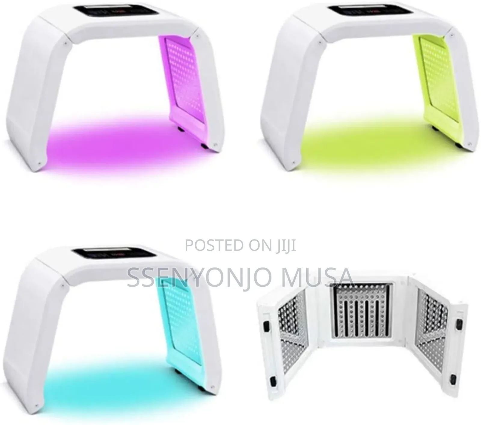 7 Colors Led Light Therapy Mask - Digital Control Lamp-