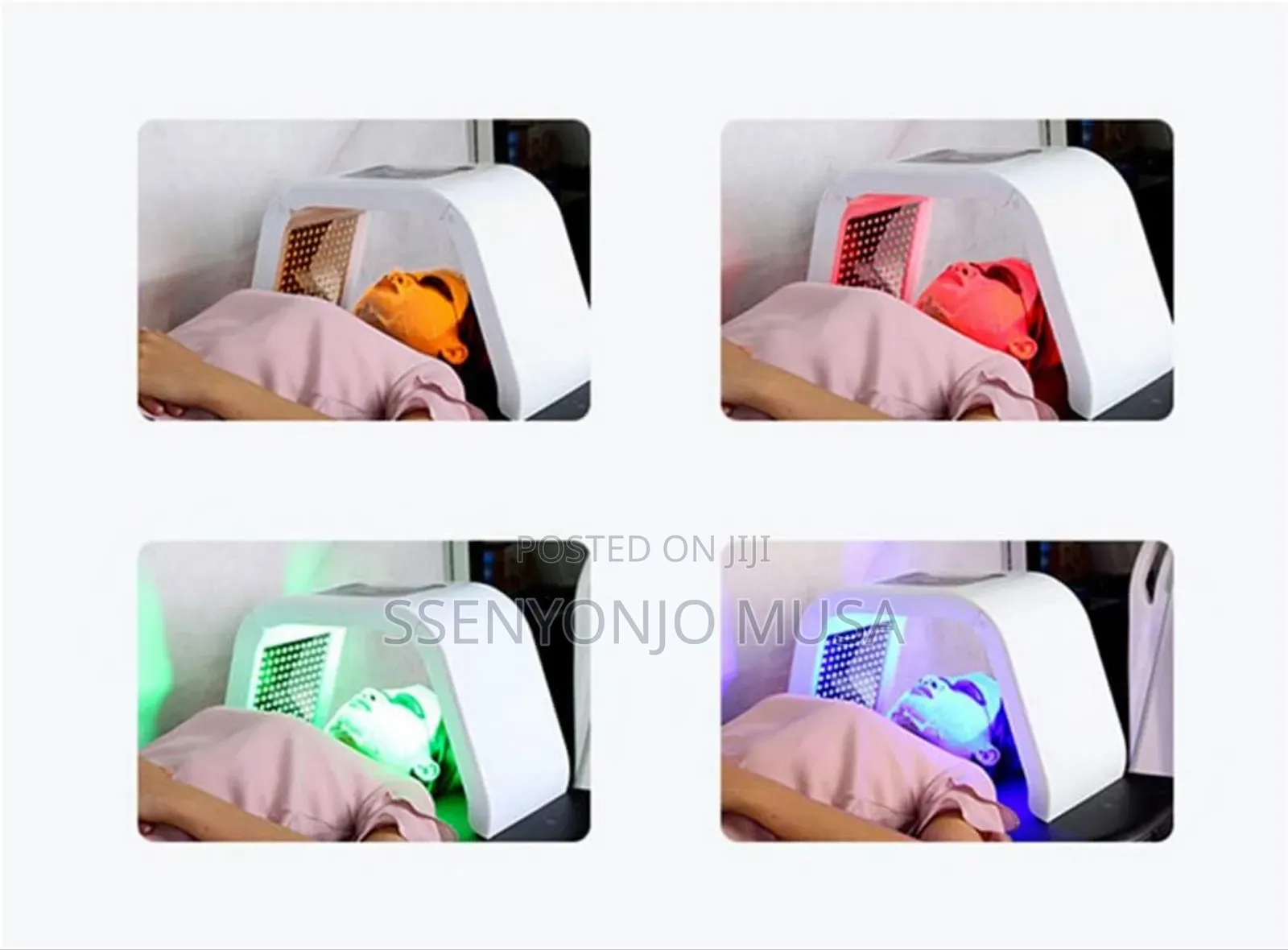 7 Colors Led Light Therapy Mask - Digital Control Lamp-