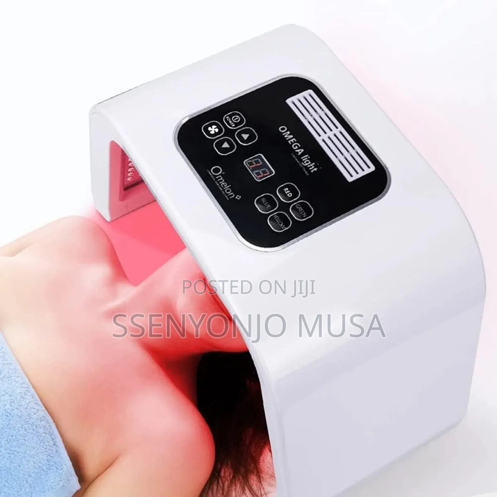 7 Colors Led Light Therapy Mask - Digital Control Lamp-