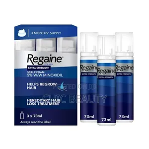 Regaine 5% Minoxidil. Regrow Your Hair. Pack of 3 Piece for 4 Months