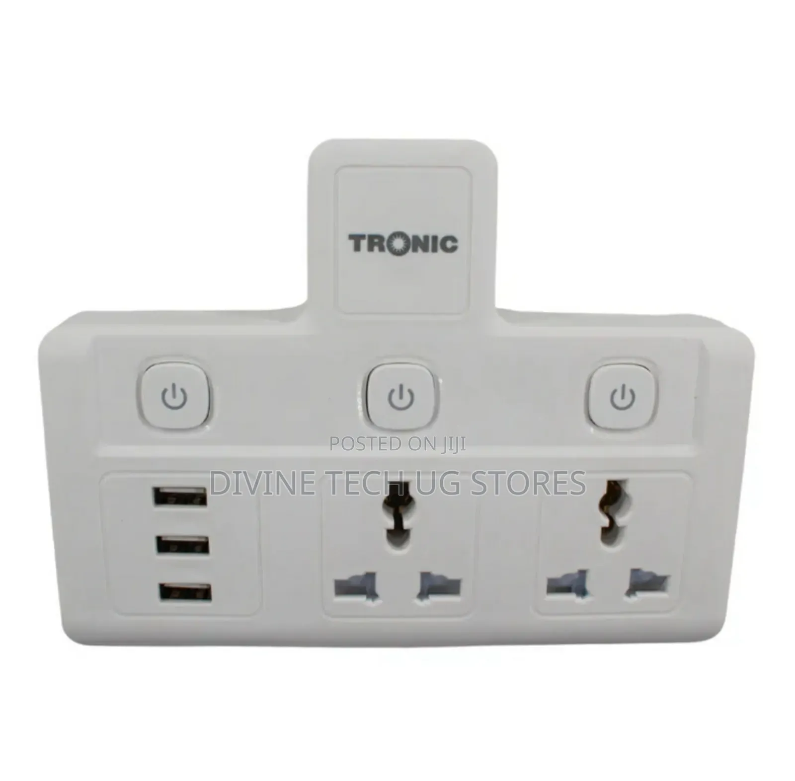 Multi Socket Adaptor With Usb-3ways