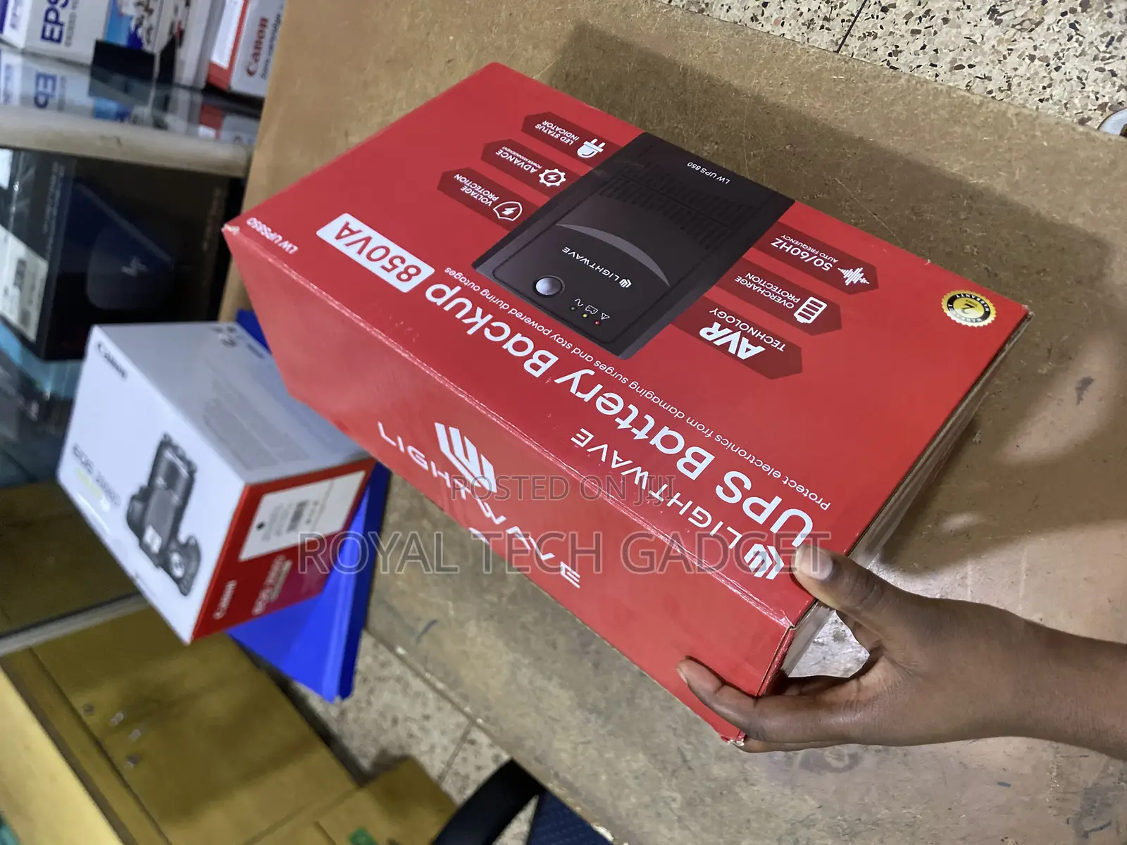 Light Wave 850va Ups