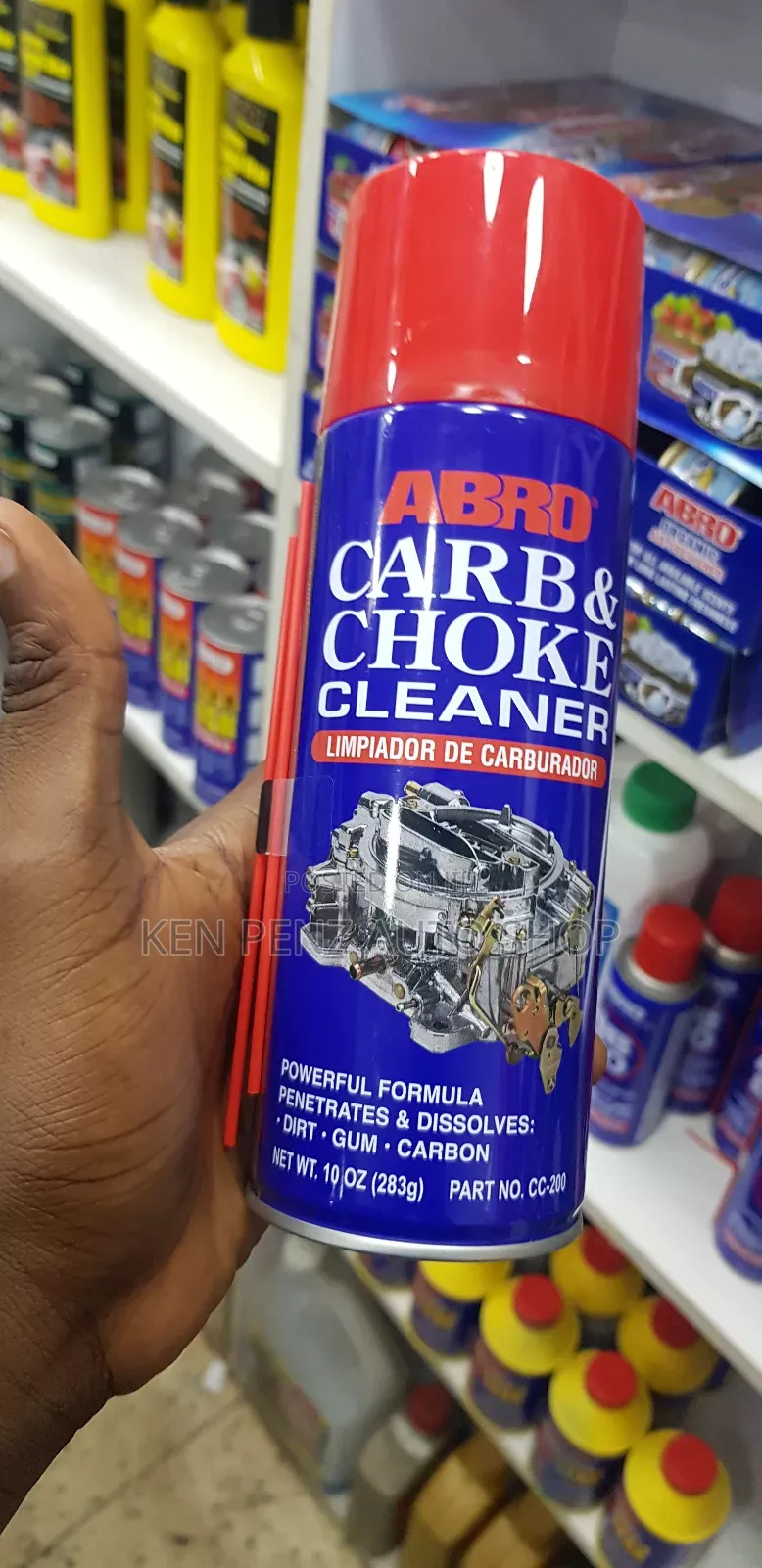 Carburetors and Chocke Tubes Cleaner