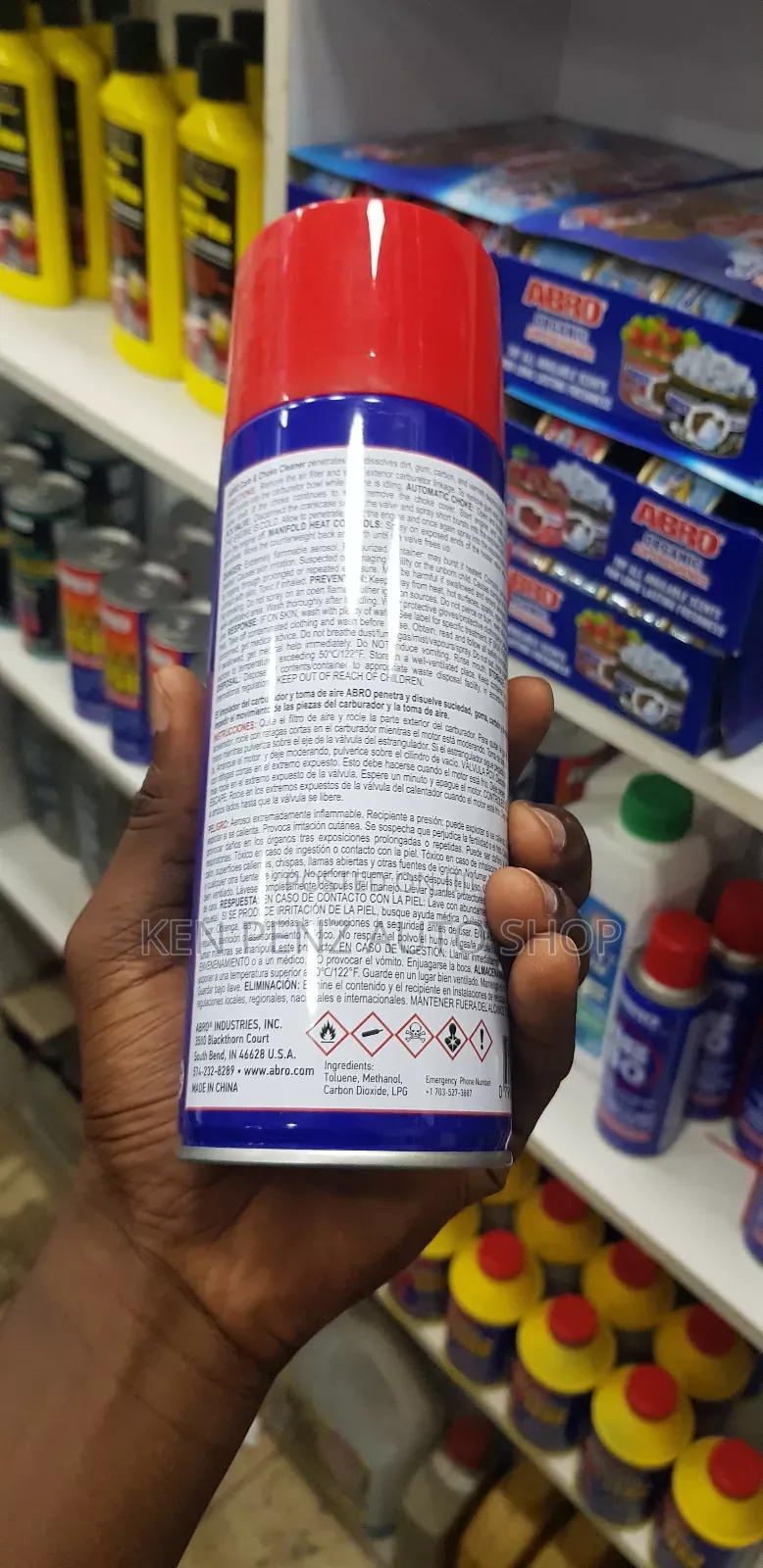 Carburetors and Chocke Tubes Cleaner
