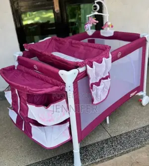 Photo - Heavy-Duty Baby Cradle Bed