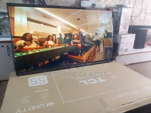 55 Inhes Led TCL Smart Digital Flat Screen Flameless.