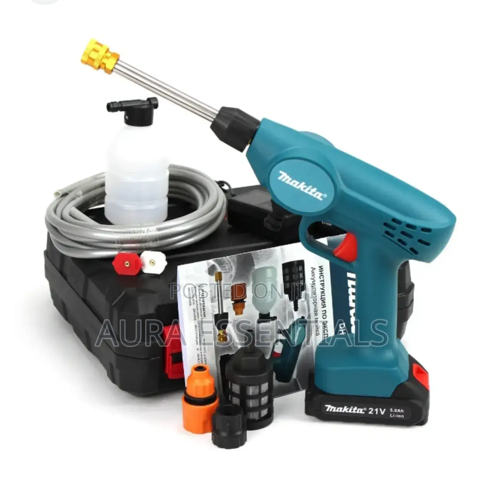 Makita Cordless Car Washer 2 Batteries