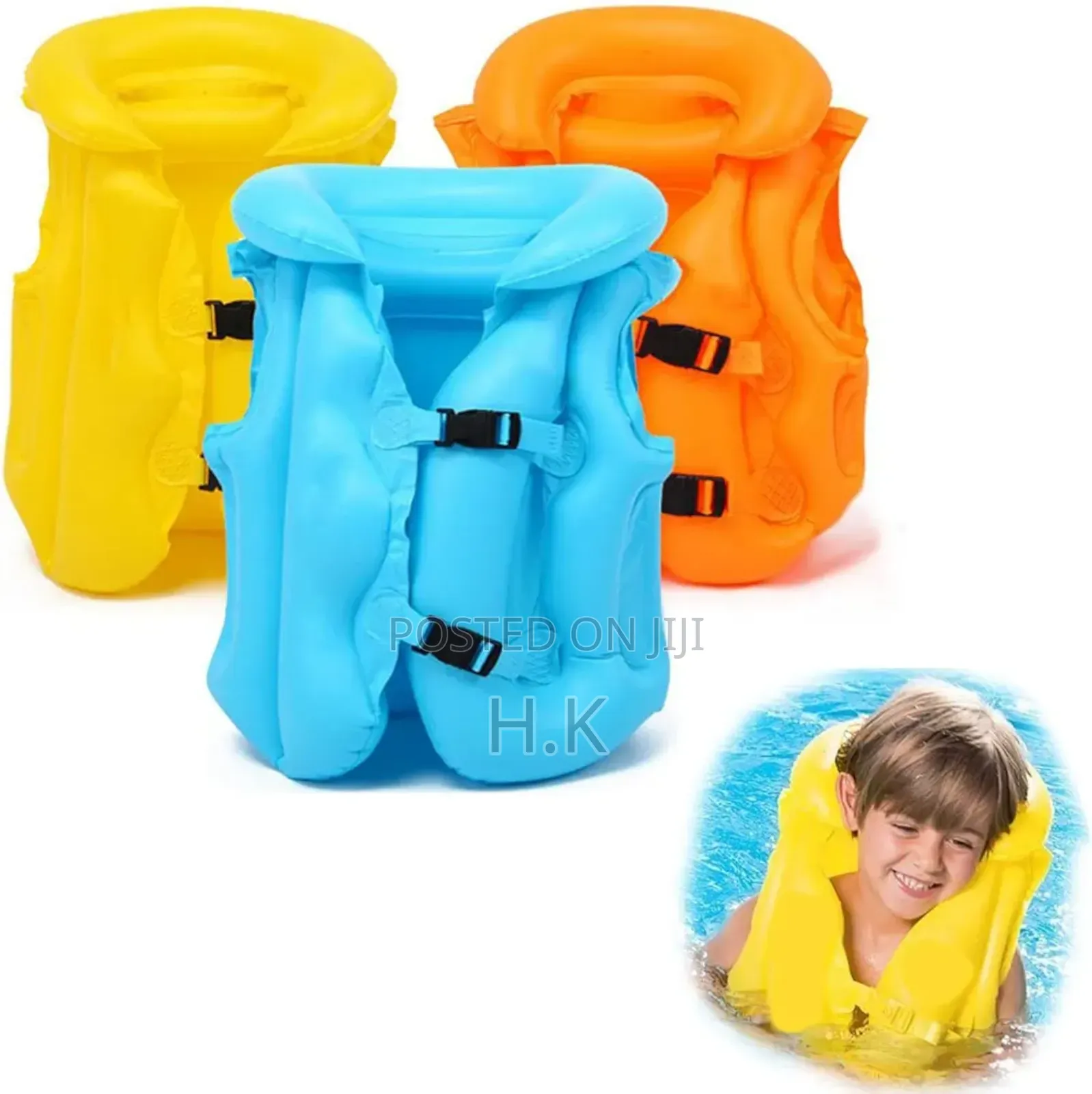 Life Jacket For Kids, Available In Sizes S, M, L, And Xl.