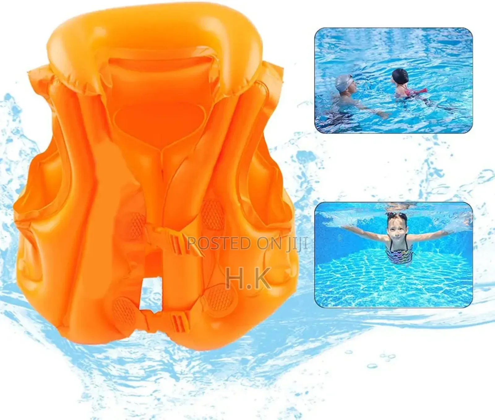 Life Jacket For Kids, Available In Sizes S, M, L, And Xl.
