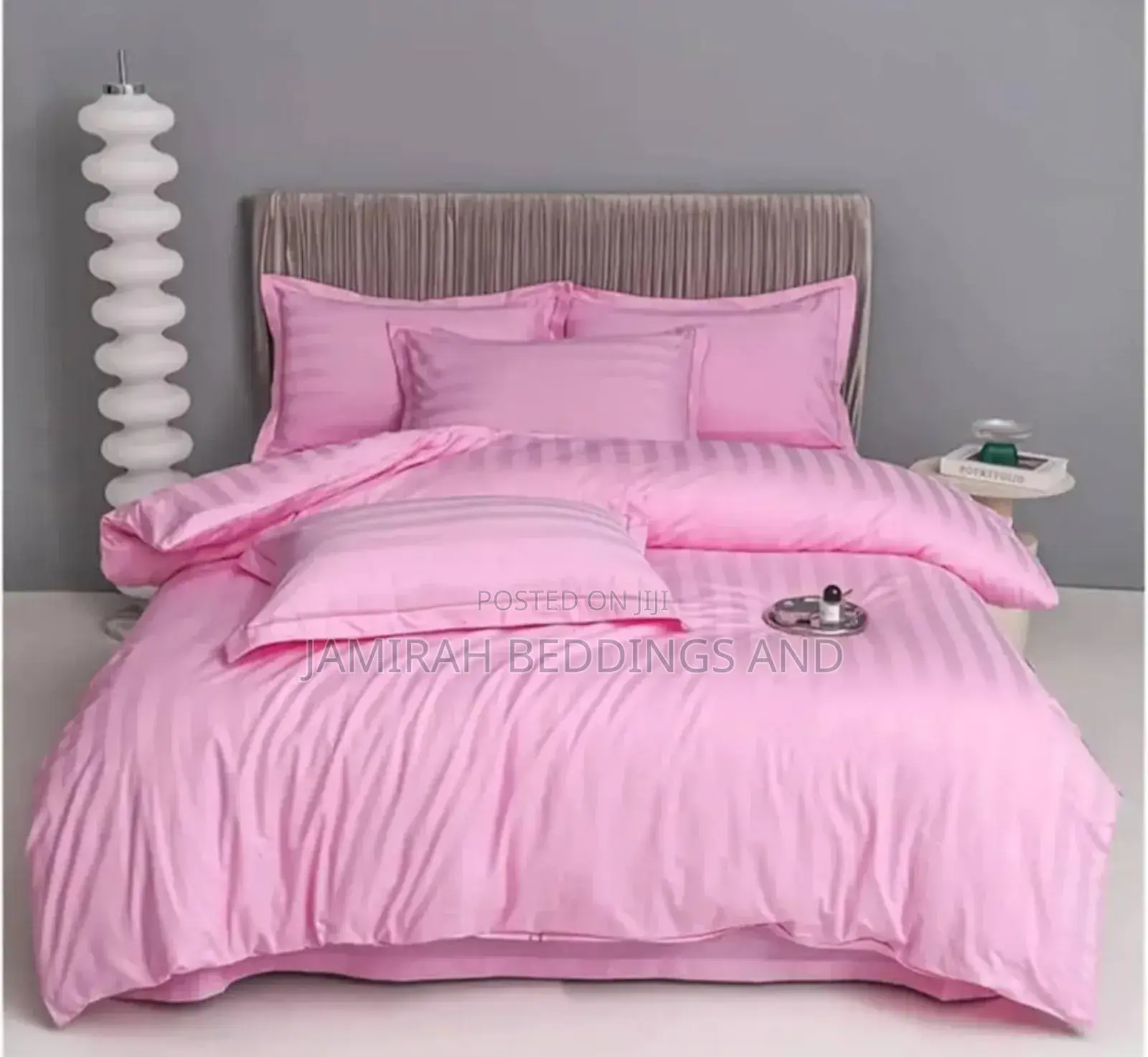 4 Piece Plain Bed Cover