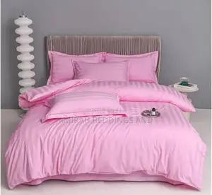 4 Piece Plain Bed Cover