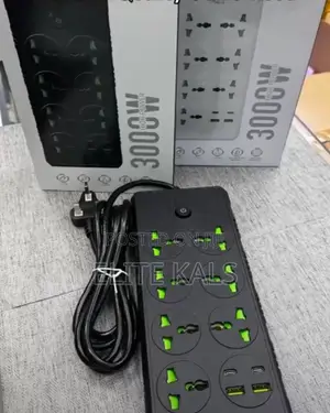 Heavy Duty Power Socket 7ways With Usb and Type C