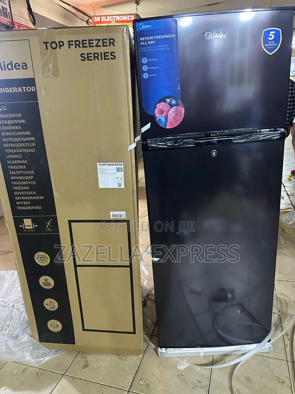 Mildea Double Door 187l Fridge
