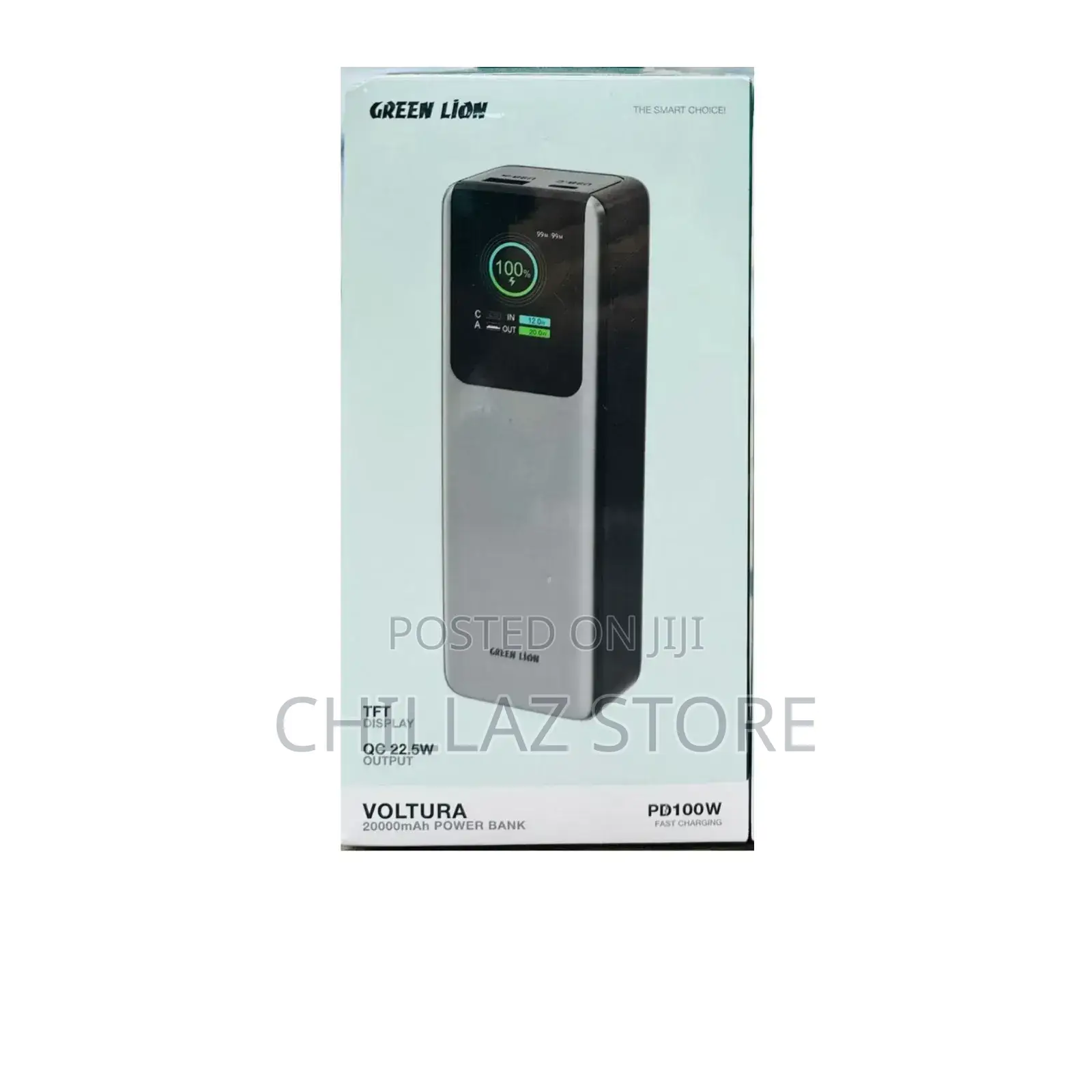 New Brand Green Lion Voltura Power Bank.