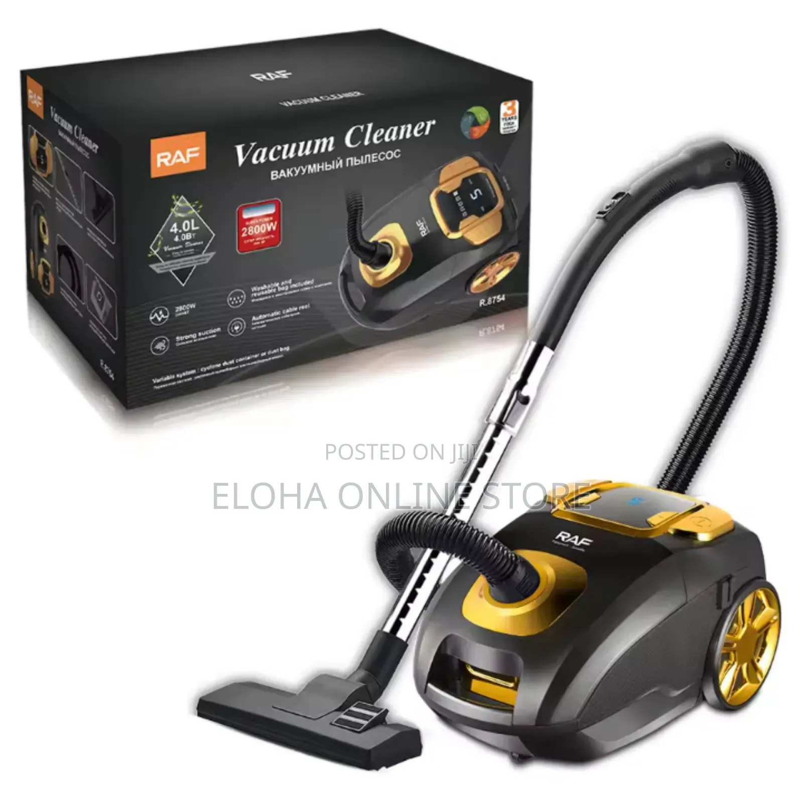 Raf Portable Smart Vacuum R.8754