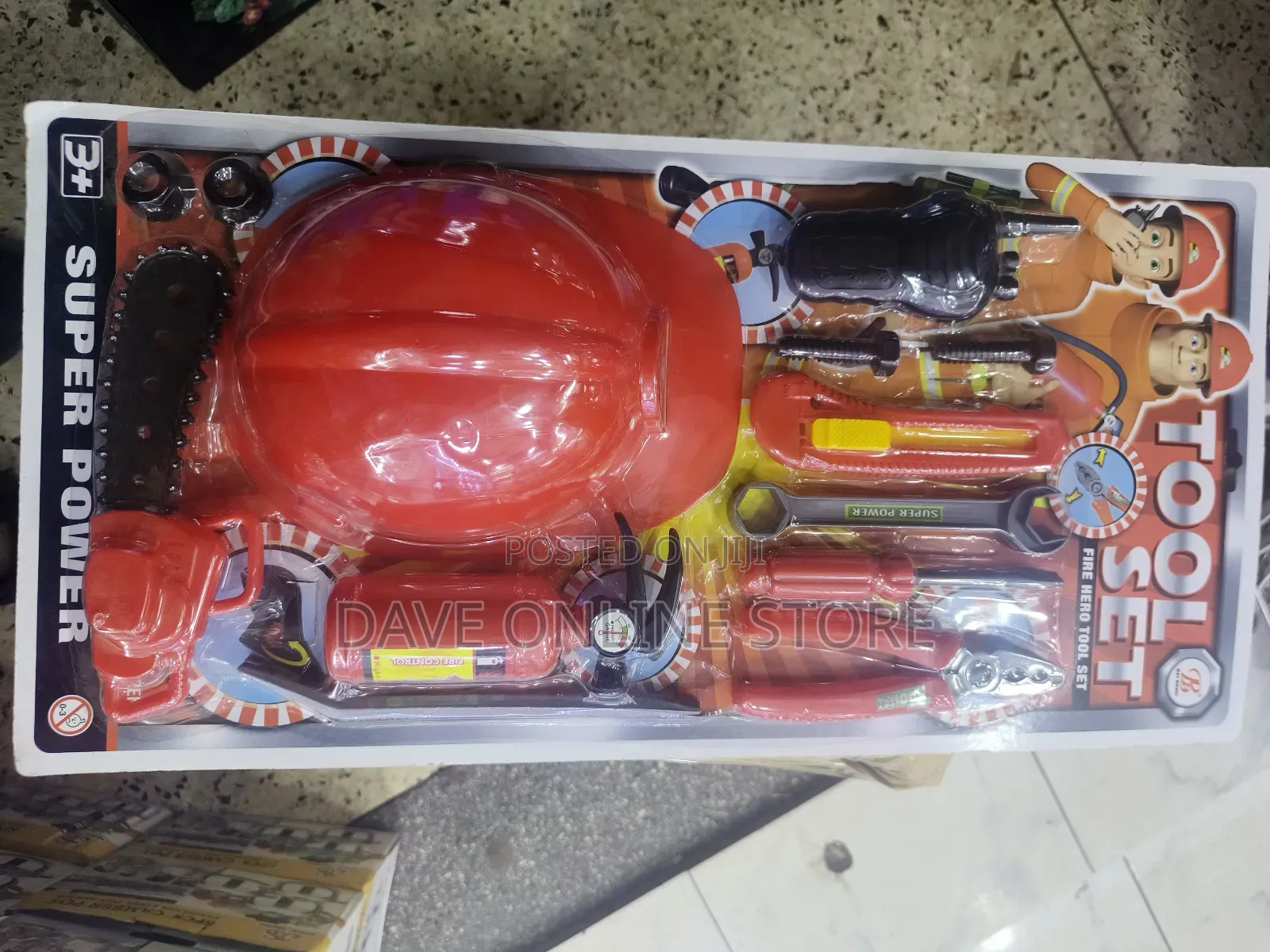 Generic Plastic Large Fire Hero Tools