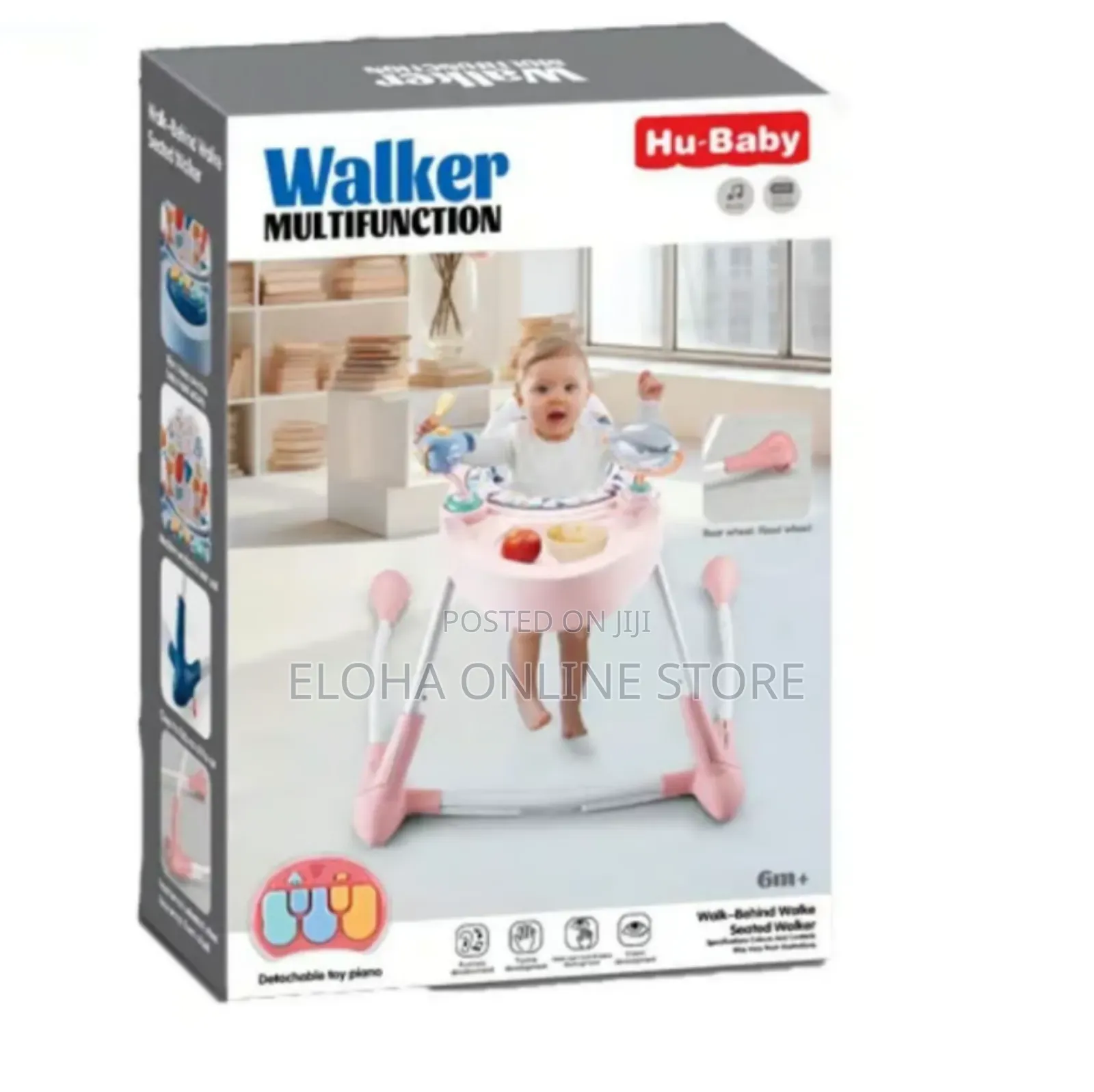 Unisex Multifunctional Anti-Fall Baby Walker